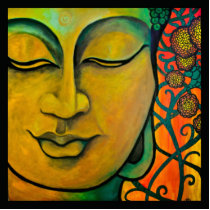 Buddha Meditating Photo Cut Outs