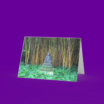 Buddha Meditation - Kauai, Hawaii cards by Maia Buddha Meditation - Kauai, Hawaii cards
