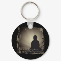 Buddha Mind Is Everything keychains