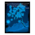Buddha Mind Quote Poster posters