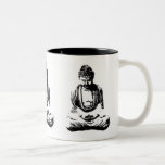 Buddha Monochrome Mug mugs