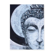 Buddha Moon Postcard