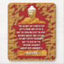 Buddha Motivating messages mousepad