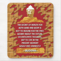 Buddha Motivating messages mousepad by semas87 Buddha Motivating messages mousepad