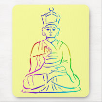 Buddha multicolor mousepads