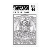 Buddha of Compassion Postage Stamps by dawngrace Buddha of Compassion Postage Stamps