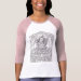 Ladies 3/4 Sleeve Raglan (Fitted)