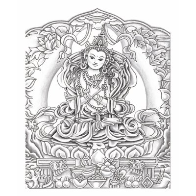 Buddha of Compassion Women's T=shirt by dawngrace