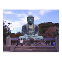 Buddha of Kamikura-postcard