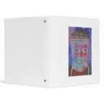 Buddha of the Painted Kaleidoscope Vinyl Binder