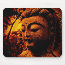 buddha-orange mousepad