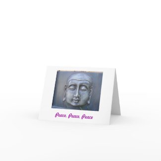 Buddha Peace Card card