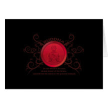 Buddha Present Moment Greeting Cards