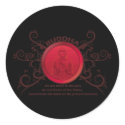 Buddha Present Moment stickers by BuddhaGifts Buddha Present Moment stickers