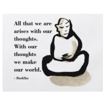 Buddha Quote: All That We Are flyers by PreciousDesigns Buddha Quote: All That We Are flyers