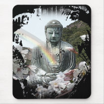 buddha rainbow mousepads by arteologist23 buddha rainbow mousepads