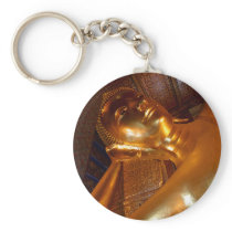 Buddha Reclining ~ Buddhist Temple Photo Key Chains