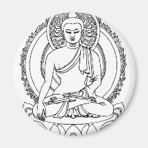 Buddha Refrigerator Magnets