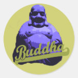 Buddha Round Stickers
