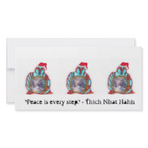 Buddha Santa Photo Card