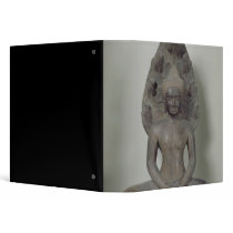 Buddha seated in meditation on the Naga, Angkor 3 Ring Binders