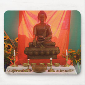 Buddha Shrine mousepad