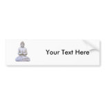 Buddha Sitting ~ Buddhist Buddhism Bumper Stickers
