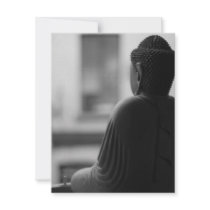 Buddha Sitting in Meditation Personalized Invitation