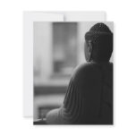 Buddha Sitting in Meditation Personalized Invitation