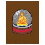 Buddha Snow Globe Flyer Design