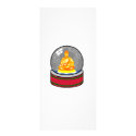 Buddha Snow Globe rack cards by livingzen Buddha Snow Globe rack cards