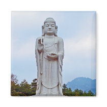 Buddha statue in South Korea, Asia Refrigerator Magnet