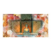 Buddha statue photo cards