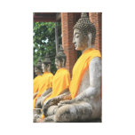 Buddha statues Canvas Print