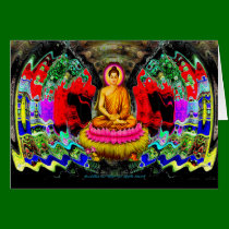 Buddha Swirl - Card cards