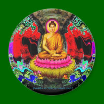 Buddha Swirl - Magnet magnets