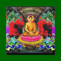 Buddha Swirl - Magnet magnets
