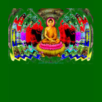 Buddha Swirl - T-Shirt