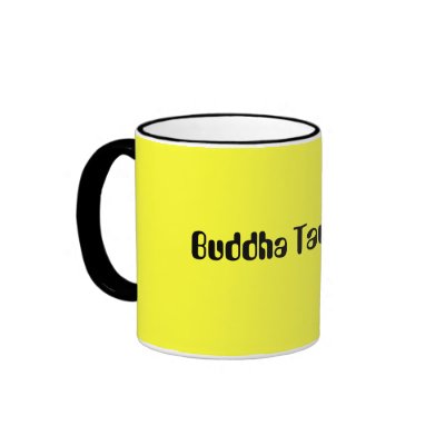 Buddha Taught Me Mug by machiavelli