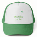 Buddha To Be Cap in green Mesh Hats