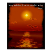 Buddha True Quote Poster posters