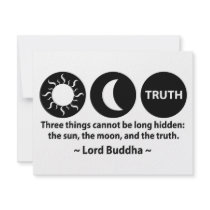 Buddha Truth Quote invitations