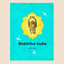 Buddha-tude (Postcard) postcards