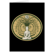 Buddha Under the Bodhi Tree Card