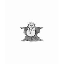 Buddha Yoga Distressed Tee t-shirts