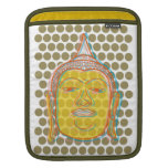 Buddha Zen Modern Pop Dots Art Vector iPad Sleeve rickshaw sleeves