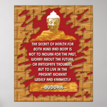 buddha's secret of health posters