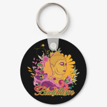 Buddhism Color keychains