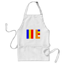 Buddhism Flag aprons by FlagTshirts Buddhism Flag aprons