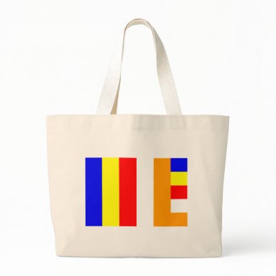 Buddhism Flag Canvas Bag by FlagTshirts